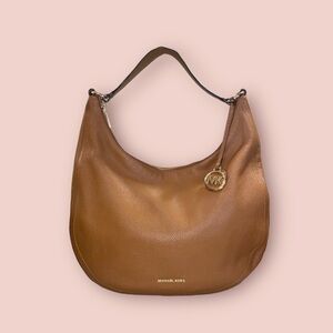 Brown Leather Hobo Bag